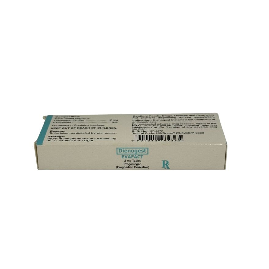 EVAFACT 2mg Tablet Sold Per Piece [PRESCRIPTION REQUIRED] image