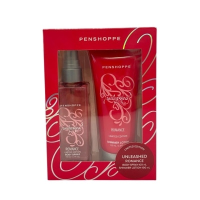 PENSHOPPE PENSHOPPE Unleashed Romance Body Spray + Body Lotion Gift Set