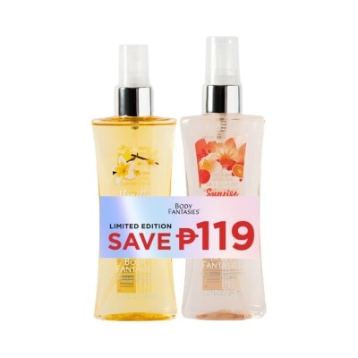 BODY FANTASIES BODY FANTASIES Vanilla and Sweet Sunrise 94ml Gift Set