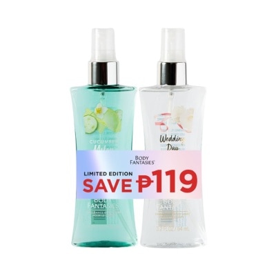 BODY FANTASIES BODY FANTASIES Cucumber and Wedding Day 94ml Gift Set