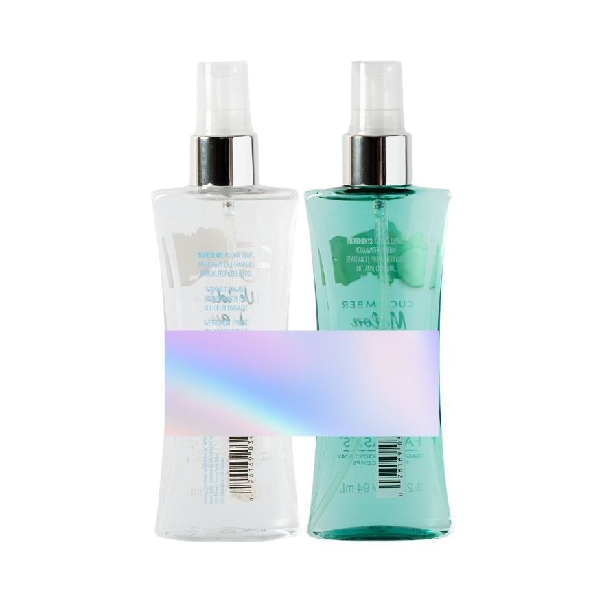 BODY FANTASIES Cucumber and Wedding Day 94ml Gift Set