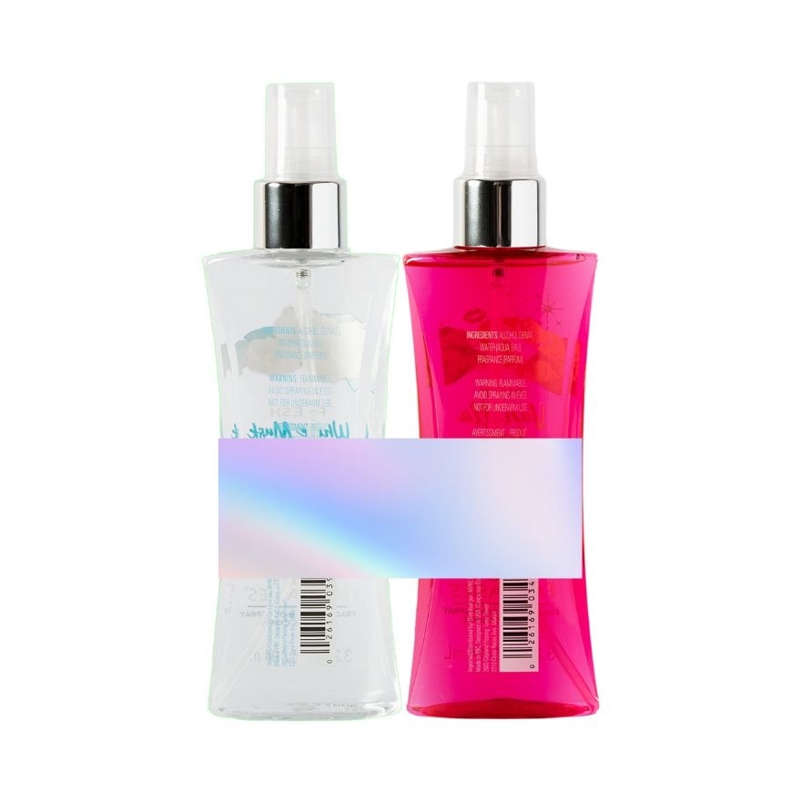 BODY FANTASIES Pink Vanilla Kiss and White Musk 94ml Gift Set