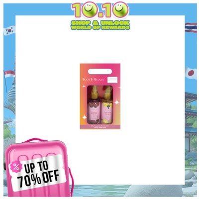 BODY IN BLOOM BODY IN BLOOM Refreshing Body Mist 2s Cherry Vanilla Scent Gift Set