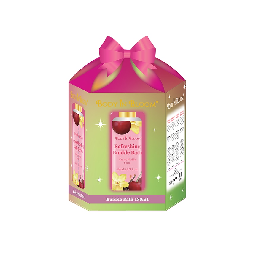 BODY IN BLOOM Body Care Cherry Vanilla Scent Gift Set