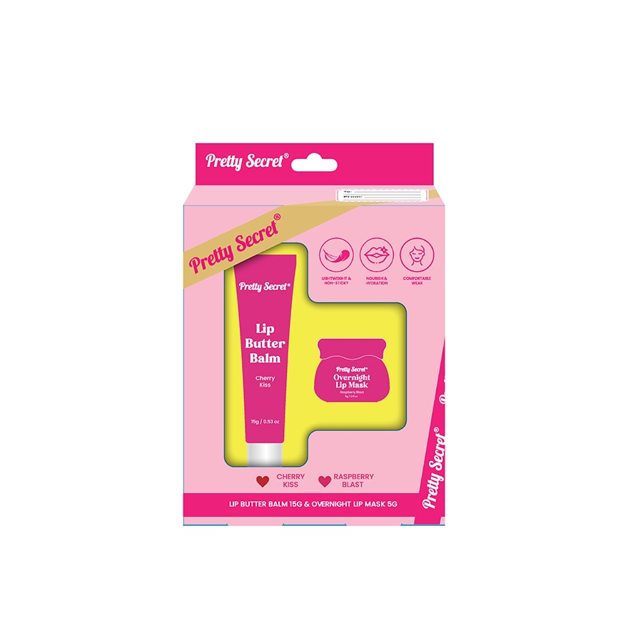 PRETTY SECRET Flavored Lip Duo Gift Set