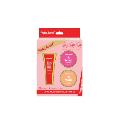 PRETTY SECRET PRETTY SECRET Mini Lip Care Kit Gift Set