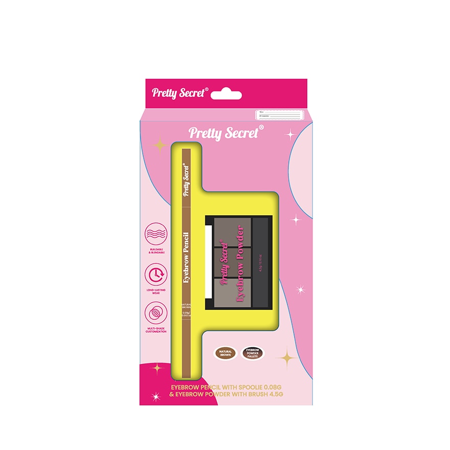 PRETTY SECRET Eyebrow Kit Gift Set