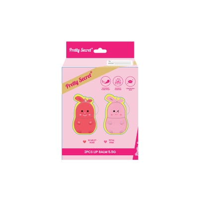 PRETTY SECRET PRETTY SECRET Bear Lip Balm with Chain Gift Set