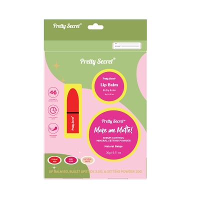 PRETTY SECRET PRETTY SECRET Lips and Face Make-Up Gift Set