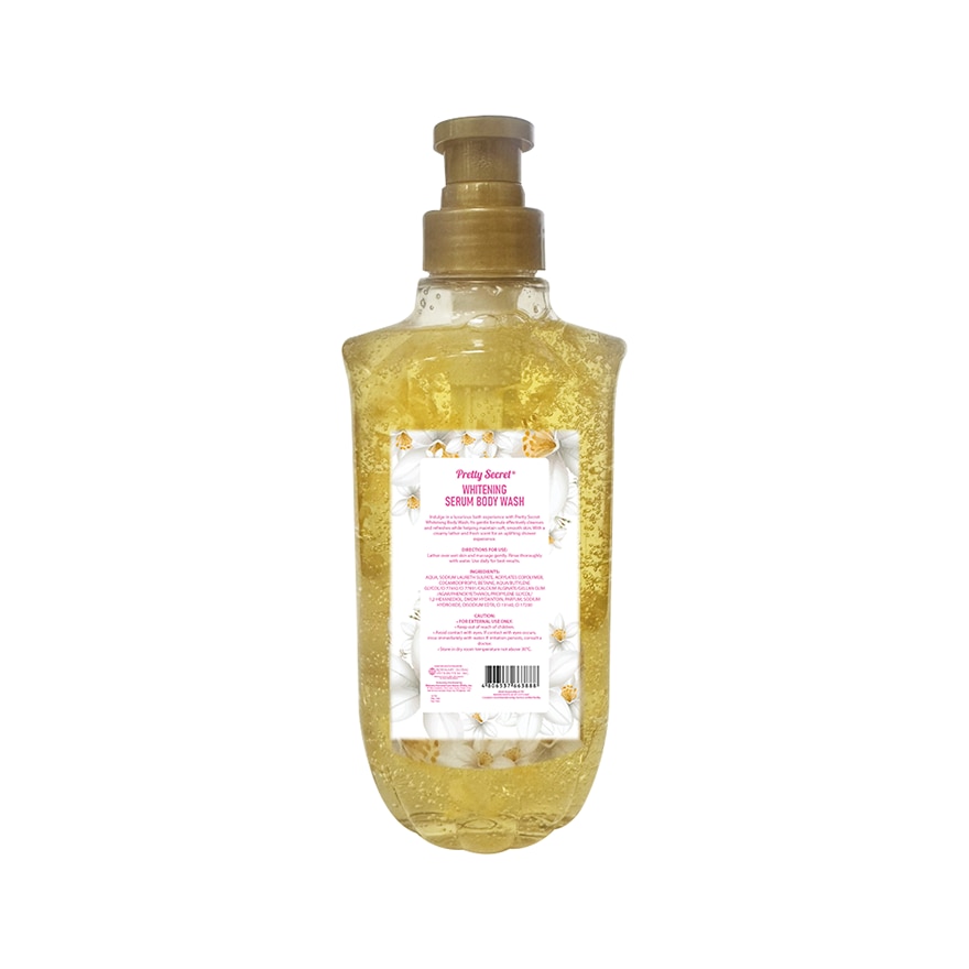 PRETTY SECRET Whitening Serum Body Wash 500ml Gift Set