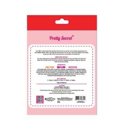PRETTY SECRET PRETTY SECRET Fruity Lip Jam Gift Set