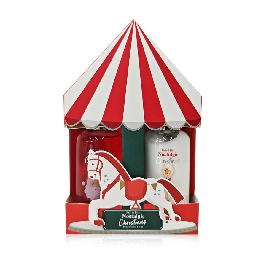 BATH AND BLISS Nostalgic Christmas Bath 100ml Gift Set