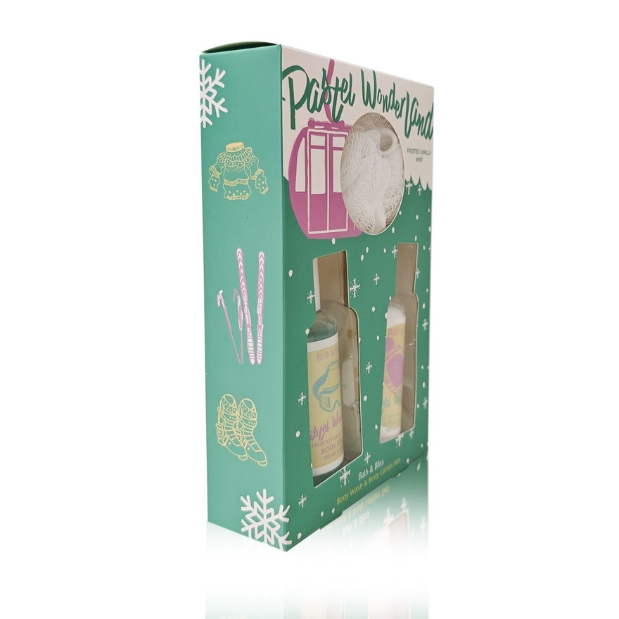 BATH AND BLISS Pastel Wonderland Bath Gift Set