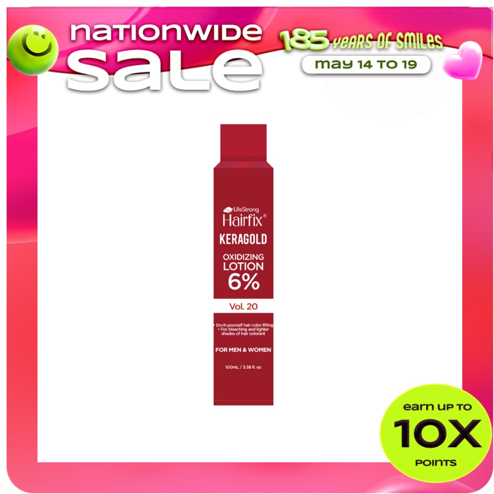 HAIRFIX Keragold Oxidizing Lotion 6% 100ml