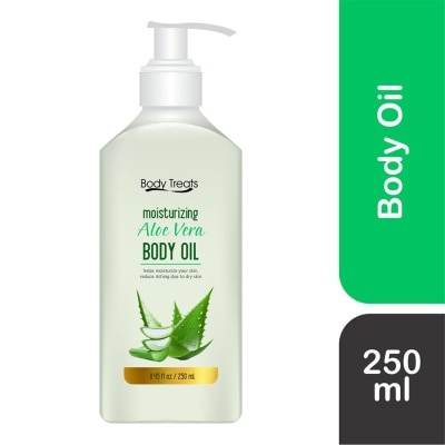 BODY TREATS - BODY TREATS Moisturizing Aloe Vera Body Oil 250ml image