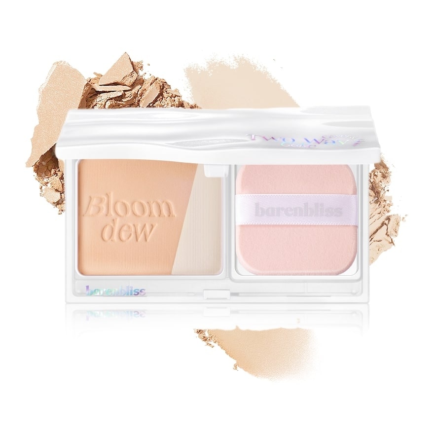 BARENBLISS Bloomdew Cover & Glow Two Way Cake Cotton