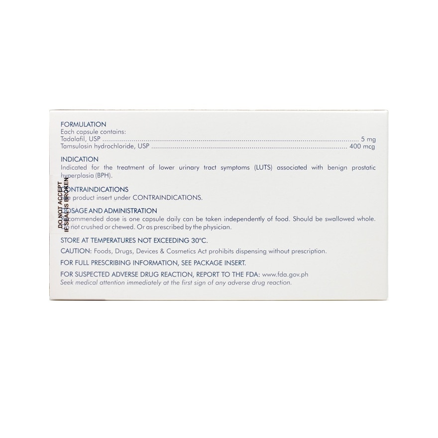 DUACTAM 5mg/400mcg Capsule Sold Per Piece [PRESCRIPTION REQUIRED]