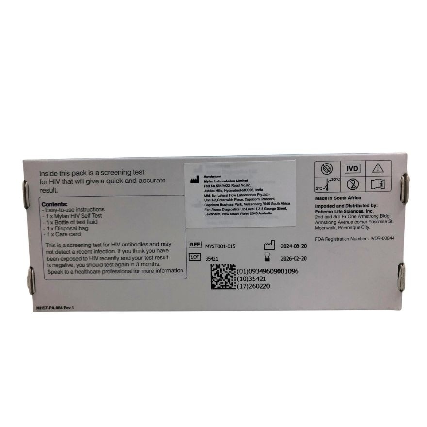 MYLAN HIV Screening Self-Test Kit
