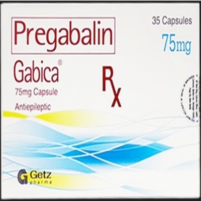 GABICA GABICA Pregabalin 75mg Capsule Sold Per Piece [PRESCRIPTION REQUIRED]