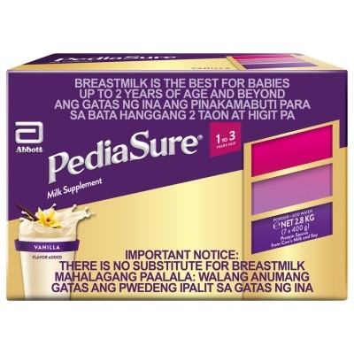 PEDIASURE PEDIASURE 1 to 3 Years Old Vanilla 2.8kg