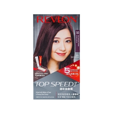 REVLON REVLON Top Speed Hair Color Deep Mahogany Brown 95ml