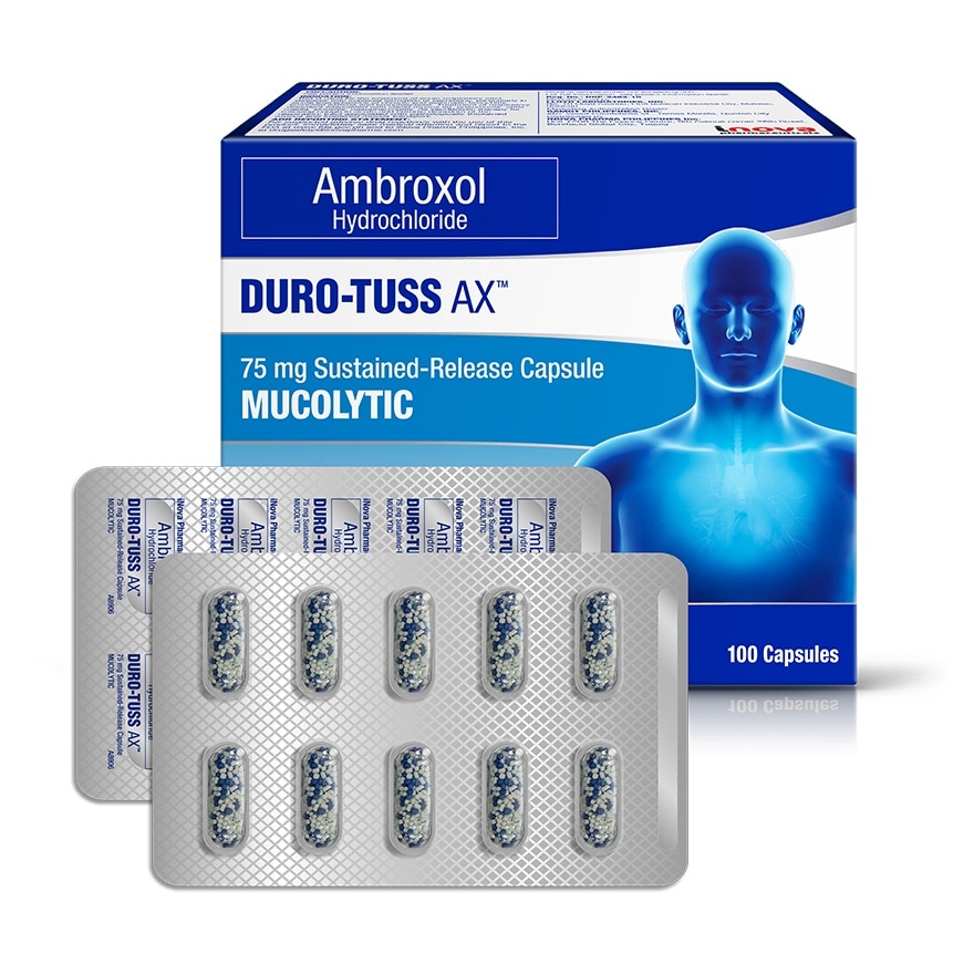 DURO-TUSS AX 75mg Mucolytic Sold Per Piece