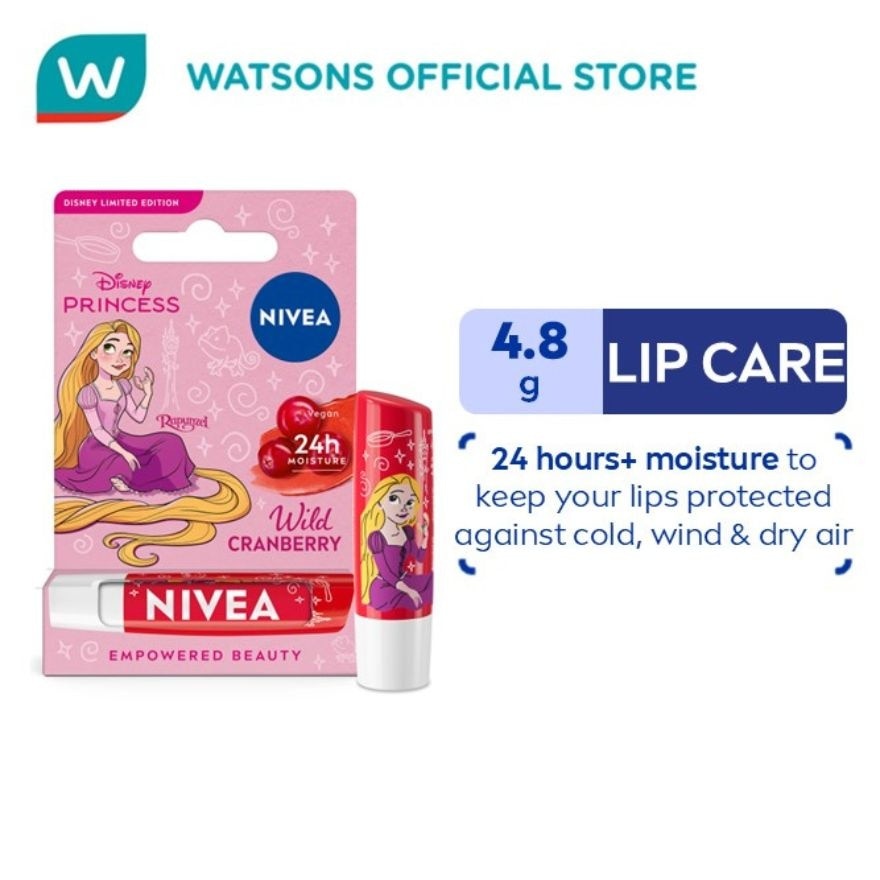 NIVEA Disney Princess Rapunzel Wild Cranberry 4.8g