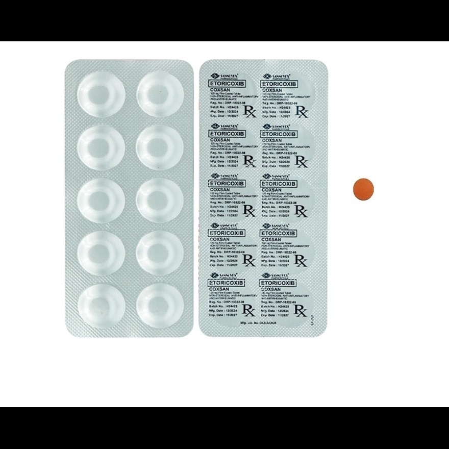 COXSAN 60mg Film Coated Tablet Sold Per Piece [PRESCRIPTION REQUIRED]