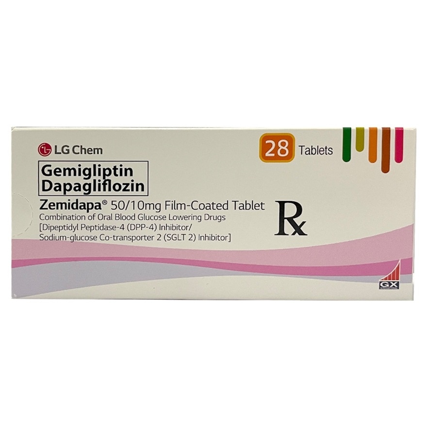 ZEMIDAPA 50mg/10mg Film Coated Tablet Sold Per Piece [PRESCRIPTION REQUIRED]