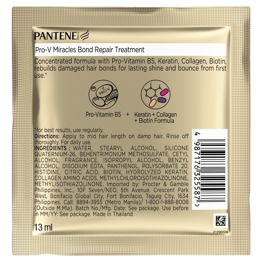 PANTENE Pro-V Miracles Bond Repair Daily Treatment 13ml