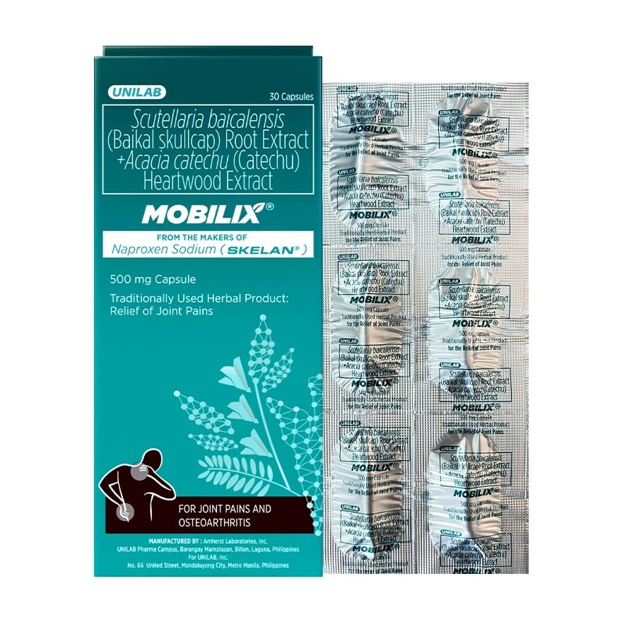 MOBILIX Naproxen Sodium Skelan 500mg Capsules Sold Per Piece