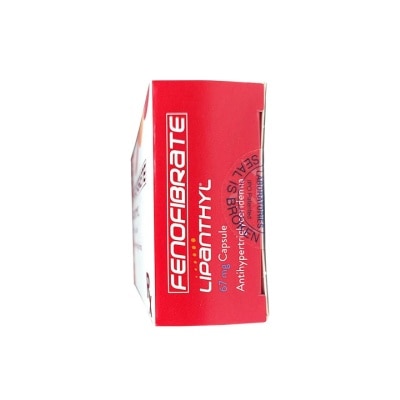 LIPANTHYL - LIPANTHYL 67mg Capsule Sold Per Piece [PRESCRIPTION REQUIRED]