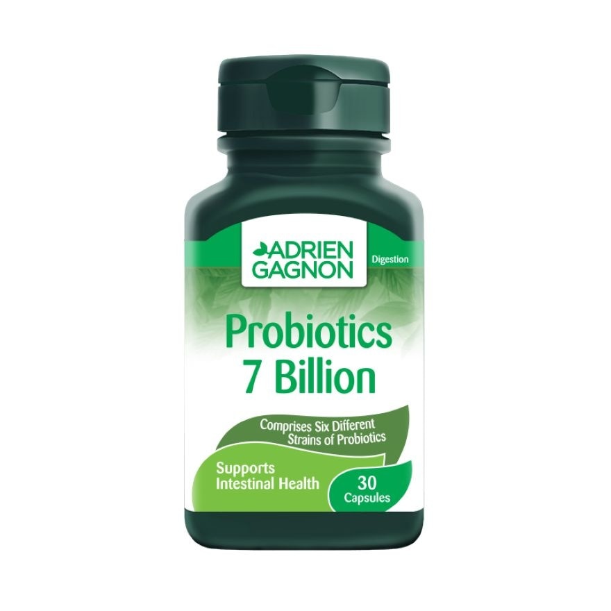 ADRIEN GAGNON Probiotics 7 billion Supplements for Digestions 30 Capsules