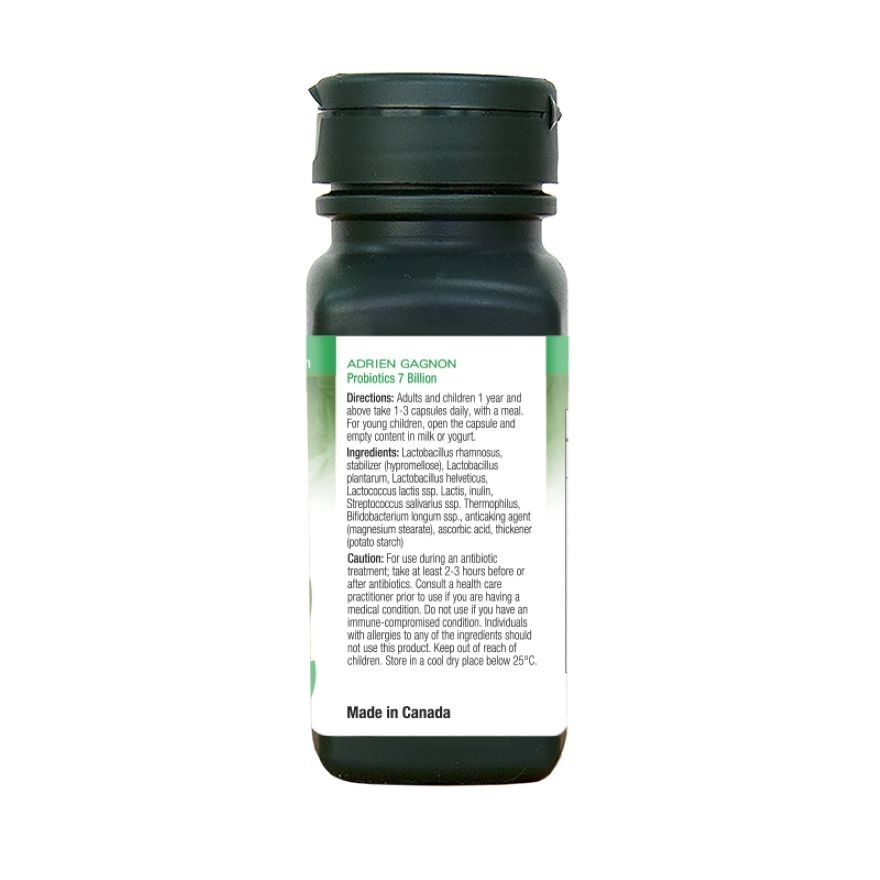 ADRIEN GAGNON Probiotics 7 billion Supplements for Digestions 30 Capsules