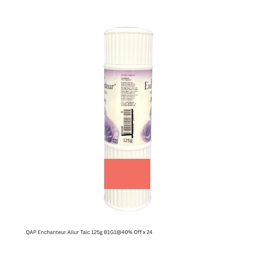 ENCHANTEUR Perfumed Talc Alluring Buy 1 Get 2nd at 40% Off Gift Set