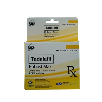 ROBUST T, ROBUST Max Tadalafil 20mg Fil Coated Tablet [PRESCRIPTION ...