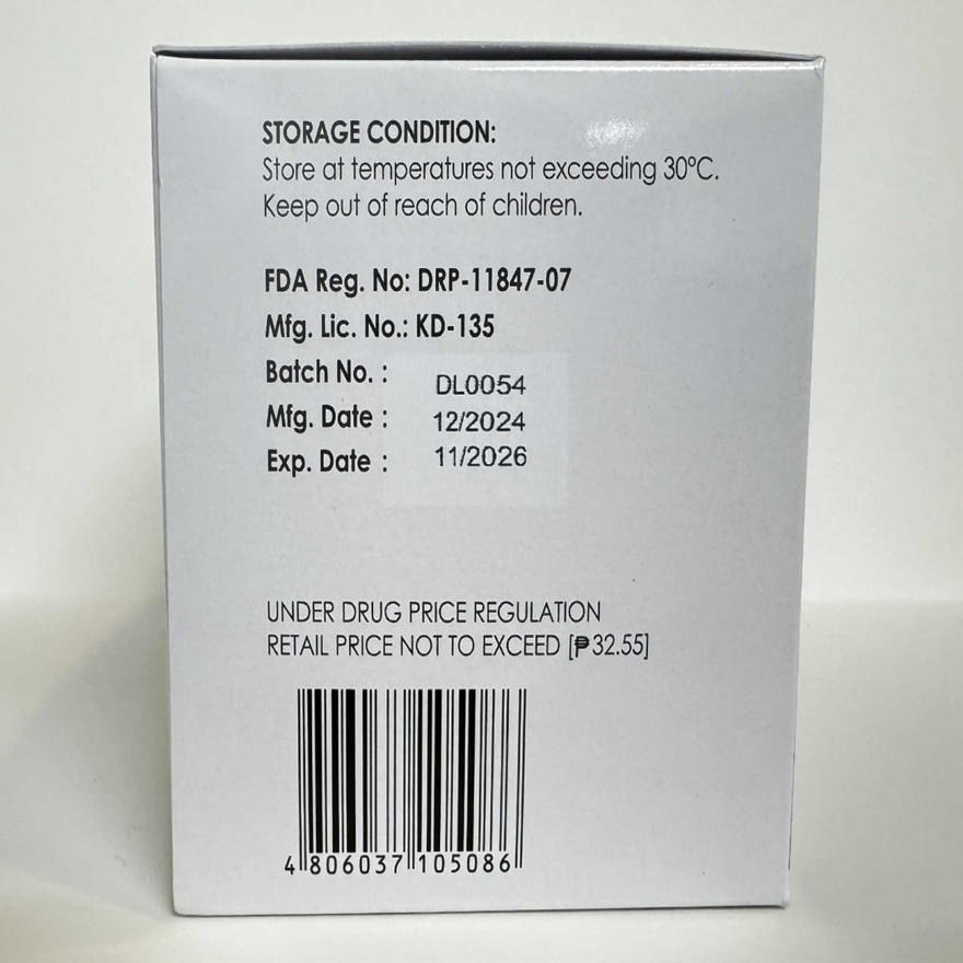 UNOMET 50mg/1g Film Coated Tablet Sold Per Piece [PRESCRIPTION REQUIRED]