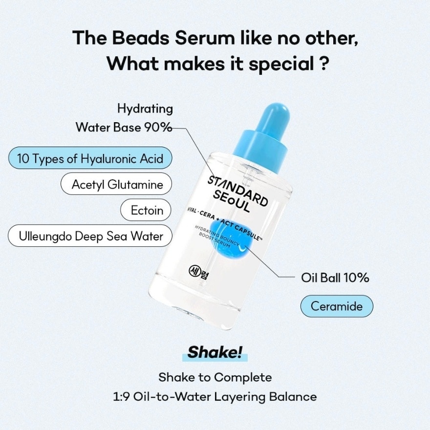 STANDARD SEOUL Hydrating Bouncy Boost Serum 30ml