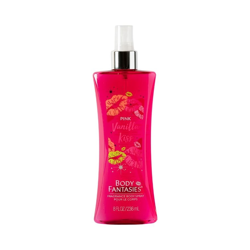 BODY FANTASIES Vanilla Kiss and Japanese Cherry Blossom 236ml Gift Set