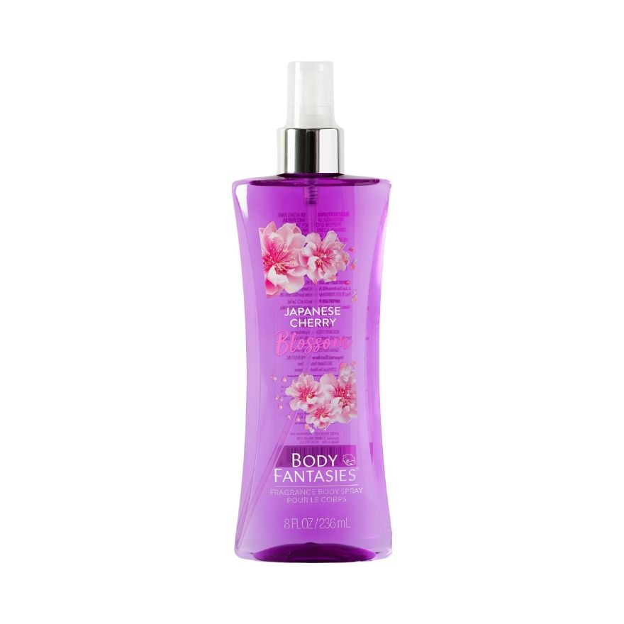 BODY FANTASIES Vanilla Kiss and Japanese Cherry Blossom 236ml Gift Set