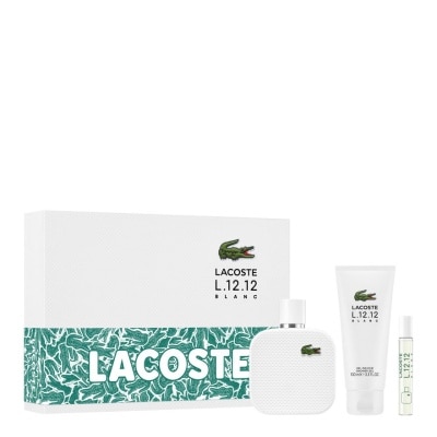 LACOSTE LACOSTE L.12.12 Blanc Eau De Toilette 100ml Gift Set