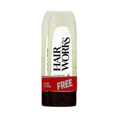 HAIR WORKS HAIR WORKS Extreme Hold Hairstyling Gel Clear 120ml Gift Set