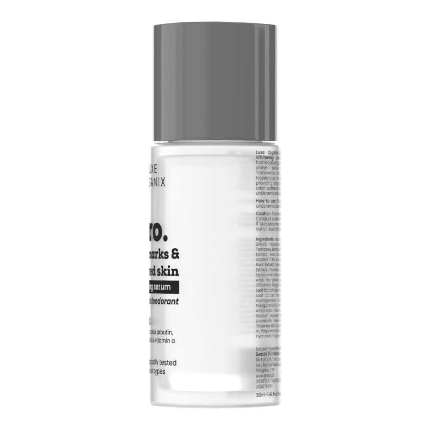 LUXE ORGANIX Zero. Multi-acid Deodorant Whitening Serum 50ml