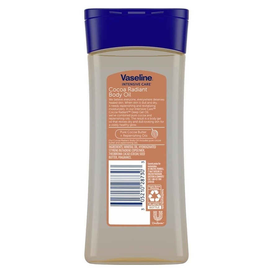 VASELINE Vitalizing Body Oil Cocoa Radiant 200ml