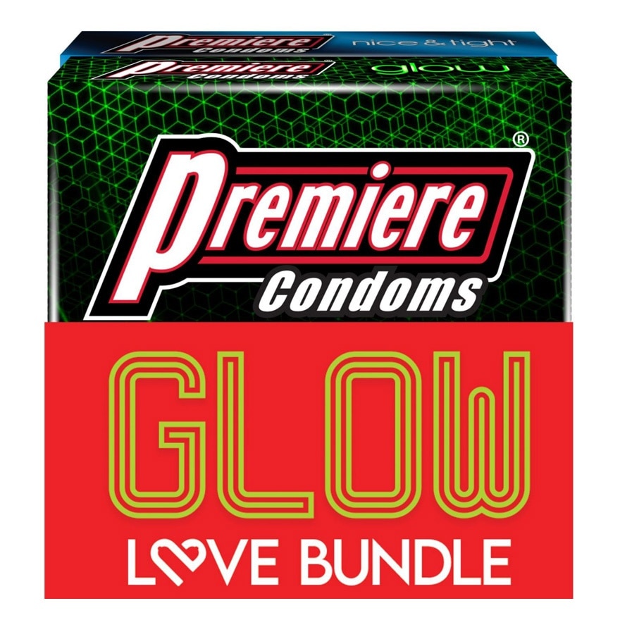 PREMIERE Condom Glow Love Bundle