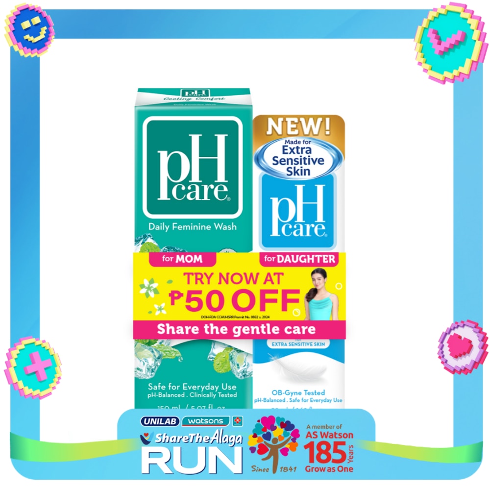 PH CARE Feminine Wash for Mom & Daughter Gift Set