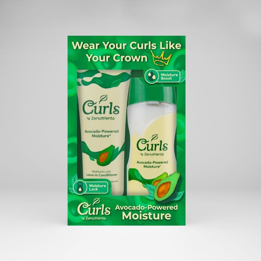 CURLS Avocado Moisture Travel Gift Set