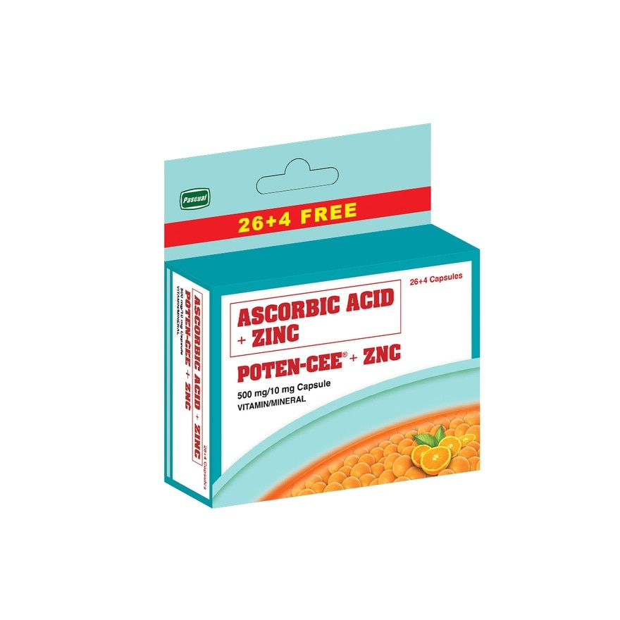 POTENCEE PLUS ZNC 500mg/10mg Capsule