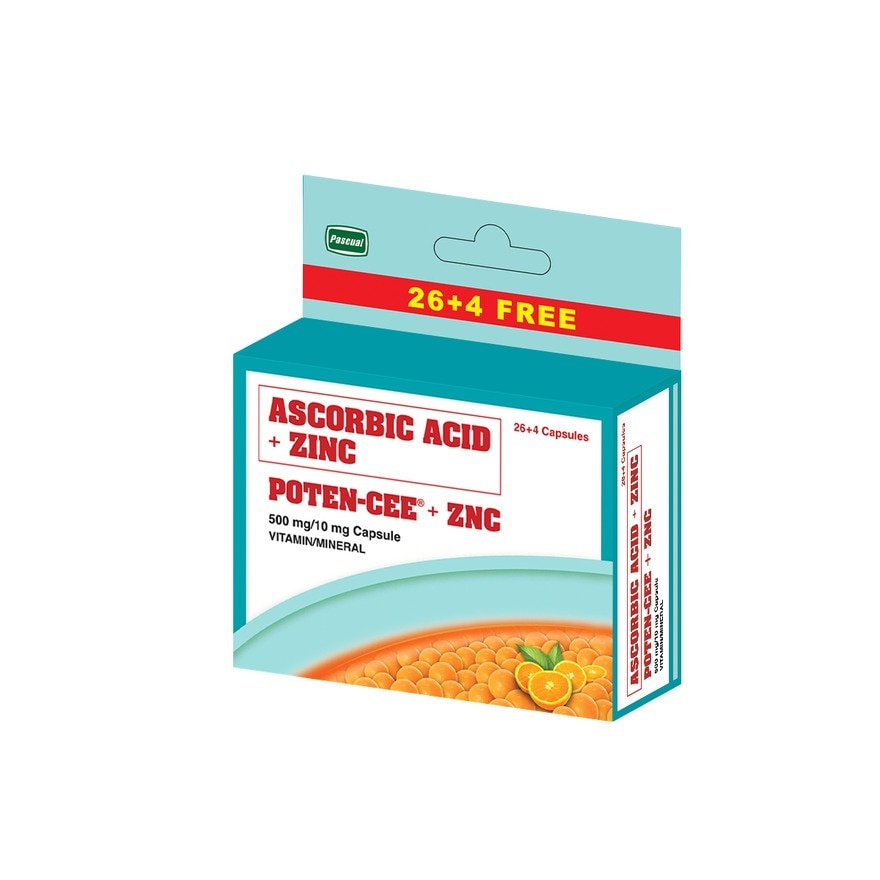 POTENCEE PLUS ZNC 500mg/10mg Capsule