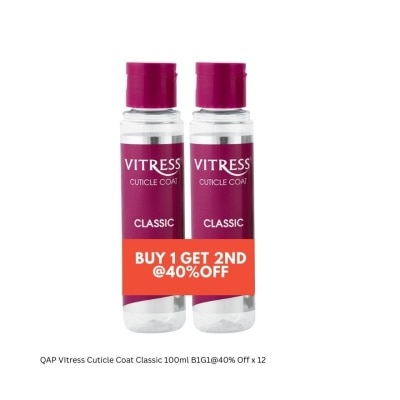 VITRESS VITRESS Cuticle Coat Classic Buy 1 Get 2nd 40% OFF Gift Set